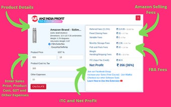 Amazon FBA Profit Calculator By AIP