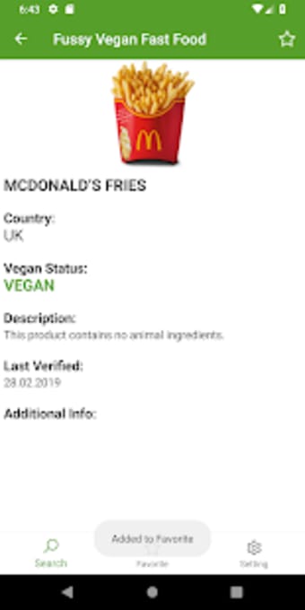 Fussy Vegan Fast Food UK