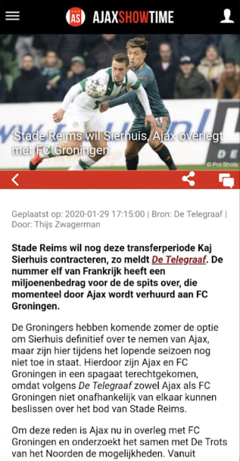Ajax Showtime