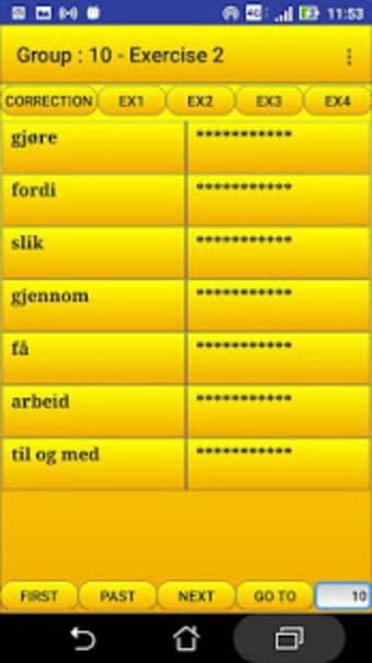 2000 Norwegian Words most used