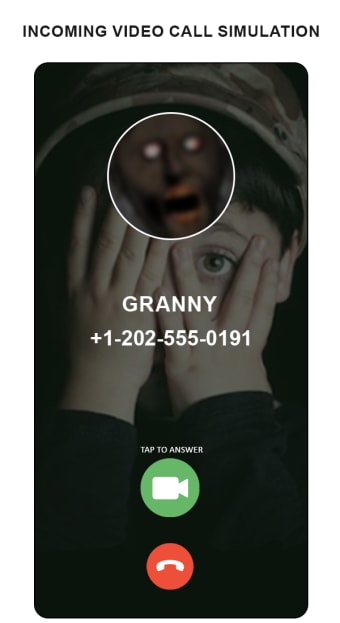 grandma fake call simulation