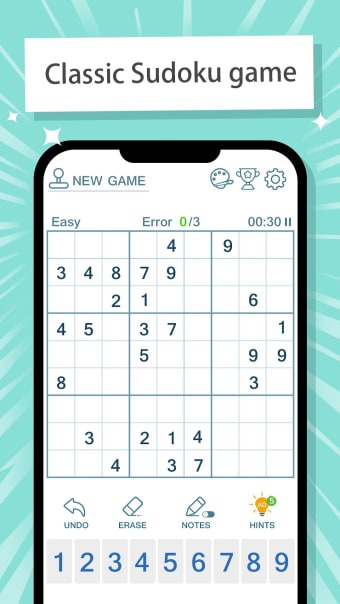Sudoku - Classic Number Puzzle