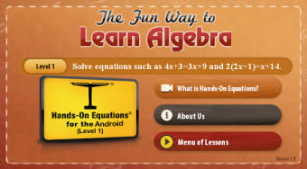 Hands-On Equations 1: The Fun Way to Learn Algebra