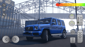 Off-Road Benz G63 AMG Driving