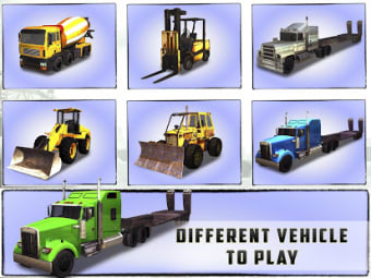 Construction Vehicles Cargo Truck Game