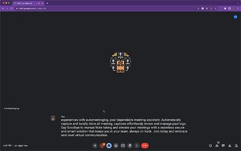 Auto Meeting Log for Google Meet