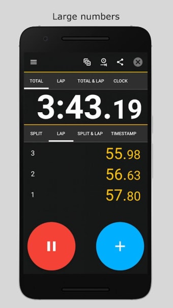 Stopwatch 2 - Advanced lap ti
