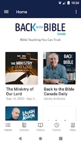 Back to the Bible Canada