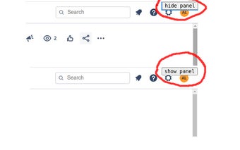 Jira panels hider