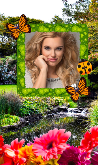 Garden photo frame : Decorate your Photos