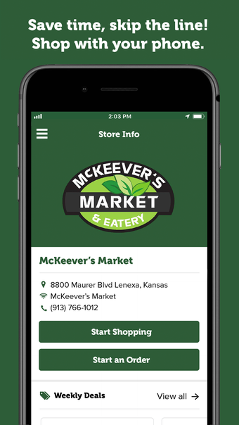 McKeevers Mobile Checkout