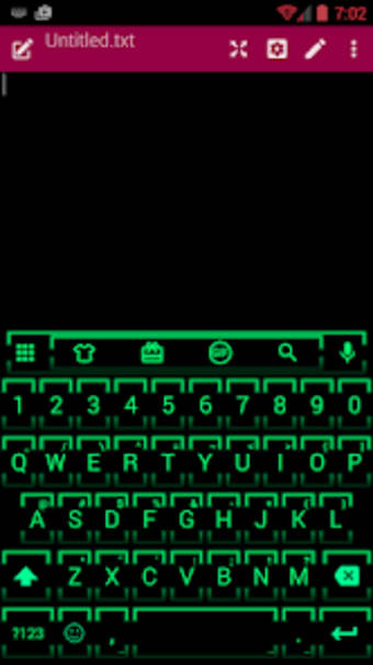 Emoji Keyboard Neon Green 2