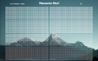 Memento Mori New Tab