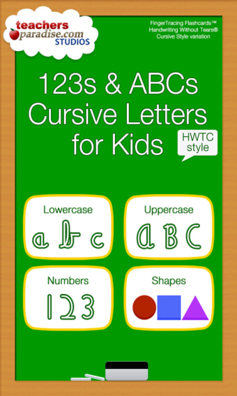 ABC Kids Cursive Alphabet HWTC