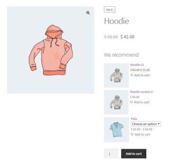 UpSell for WooCommerce