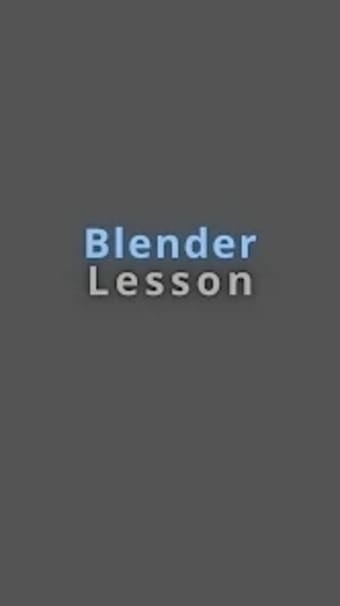 Blender 3D AnimationApp Lesson