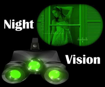 Night Vision Camera Simulated