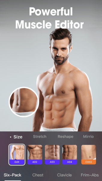 Manlike - Muscle Enhancer Six Pack Slim Face