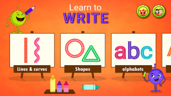 Tracing Letters  Numbers - ABC Kids Games