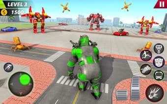 Gorilla Bus Robot : Car Game