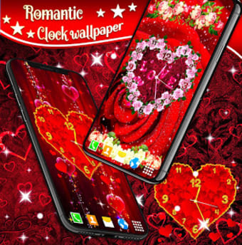 Love Clock Wallpapers  Hearts 4K Live Wallpaper