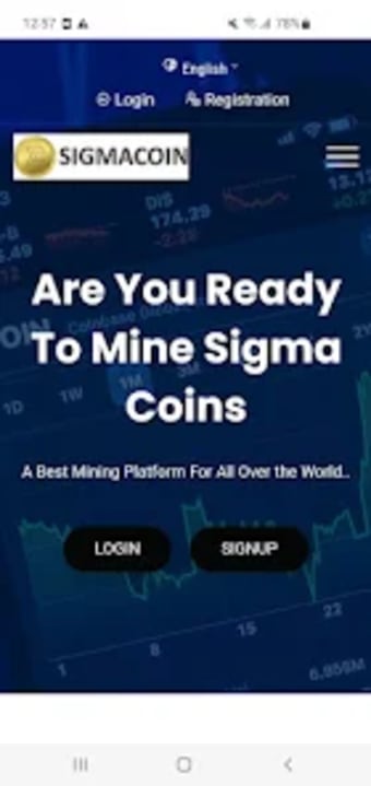 Sigma Mining Coin