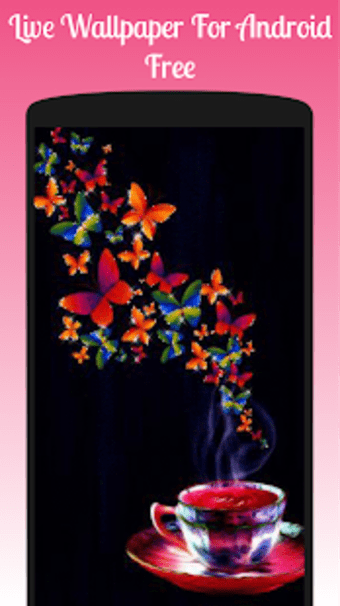 Neon butterflies Live Wallpaper Neon butterflies