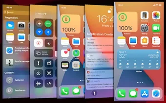 iPhone 15 Launcher iOS 17 Max