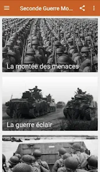 Histoire de la Seconde Guerre