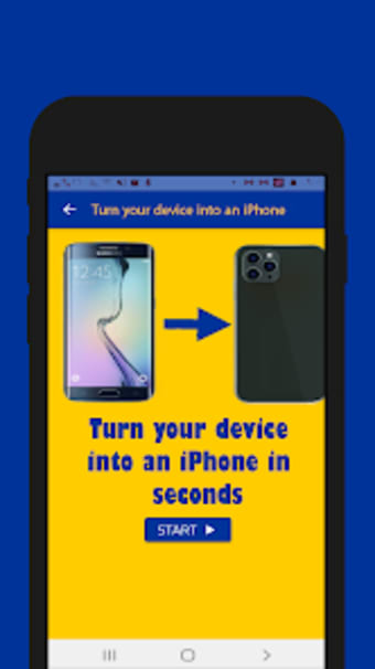 Turn your phone into an iPhone