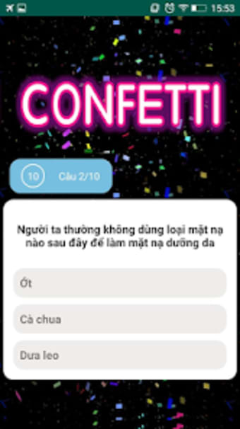 Confetti Việt - Chơi game nhận