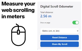 Digital Scroll Odometer