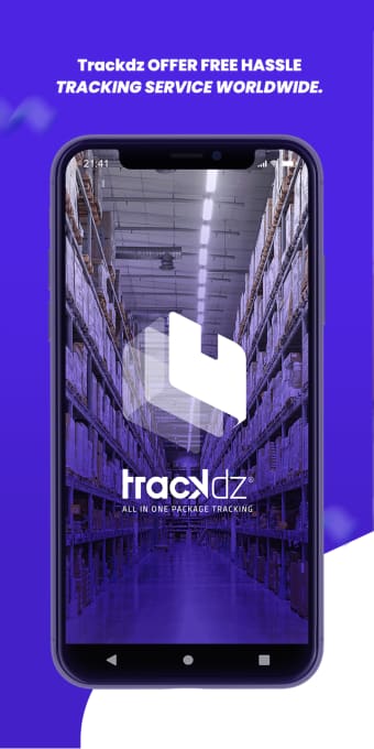 Trackdz: All in One Package Tracker Track Parcels