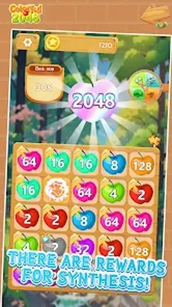 Colorful 2048