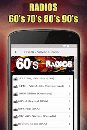 Oldies 60s 70s 80s 90s Radios Retro radios Free