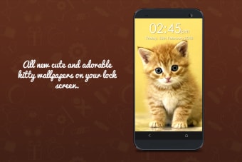 Kitty Cat Passcode Lock Screen