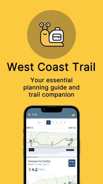 West Coast Trail para iPhone - Descargar