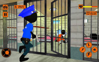 Stickman Grand Prison Escape-Jail Break