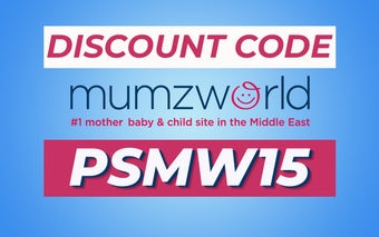 Mumzworld Promo code 2023(PSMW15)