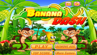 Banana Dash : Bananas Super Sonic Baby Monkey  Chimp Jump