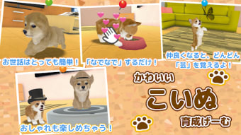 子犬のかわいい育成ゲーム - 癒しの犬育成アプリ