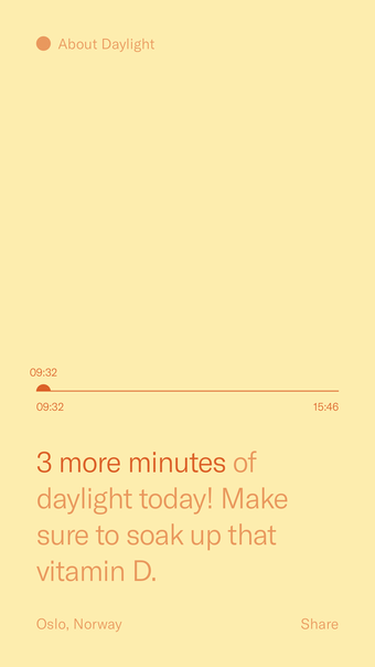 Daylight for iPhone