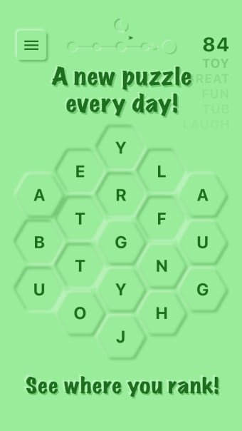 Hex Words: Word Search