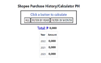 Shopee Calculator PH