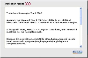 Traductor Bowne para Word 2002