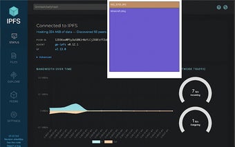 ipfs stat viewer