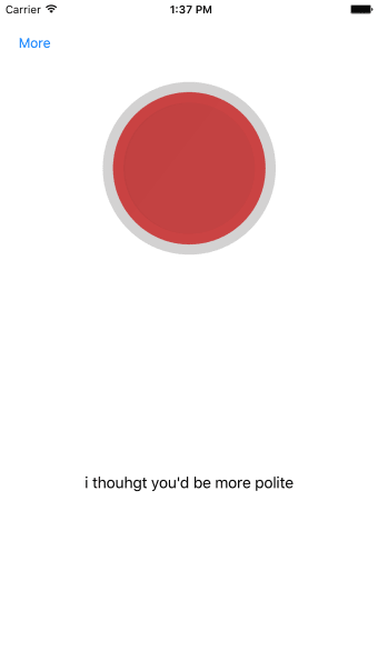 Dont Shake The Red Button