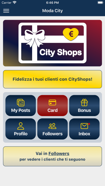 CityShops Card