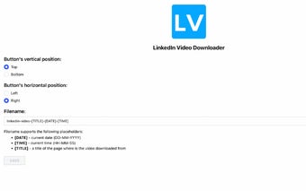 LinkedIn Video Downloader For Google Chrome - Extension Download