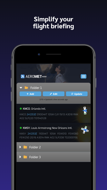 Aeromet - Pilot App